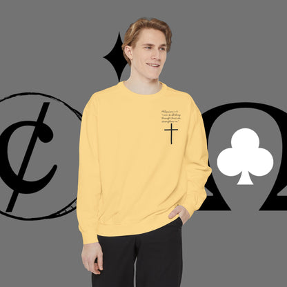 Unisex Garment-Dyed Sweatshirt