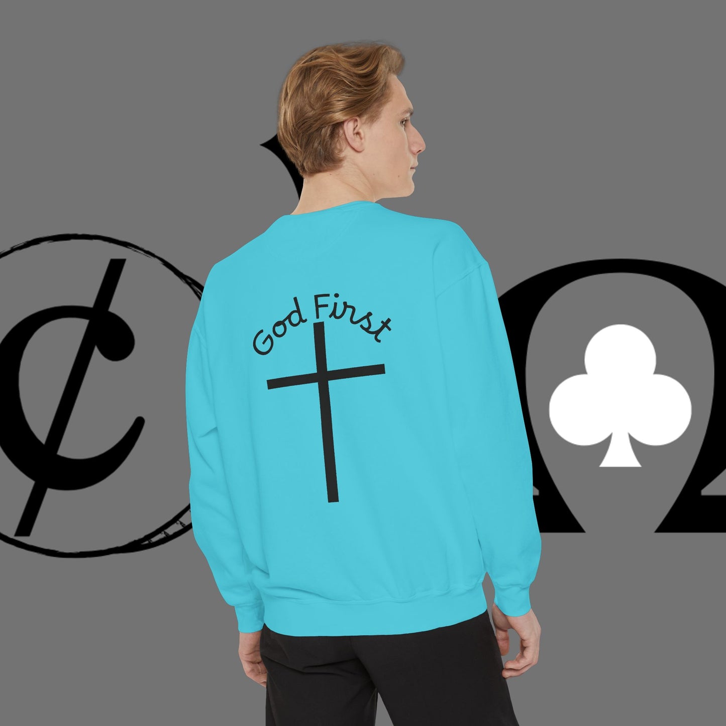 Unisex Garment-Dyed Sweatshirt