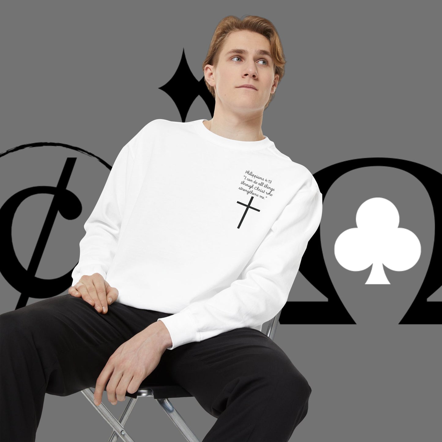 Unisex Garment-Dyed Sweatshirt