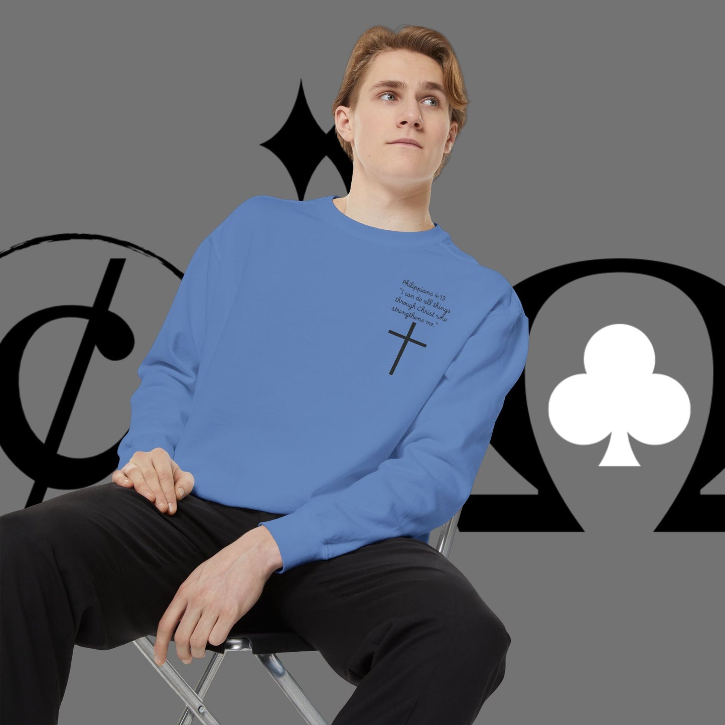 Unisex Garment-Dyed Sweatshirt