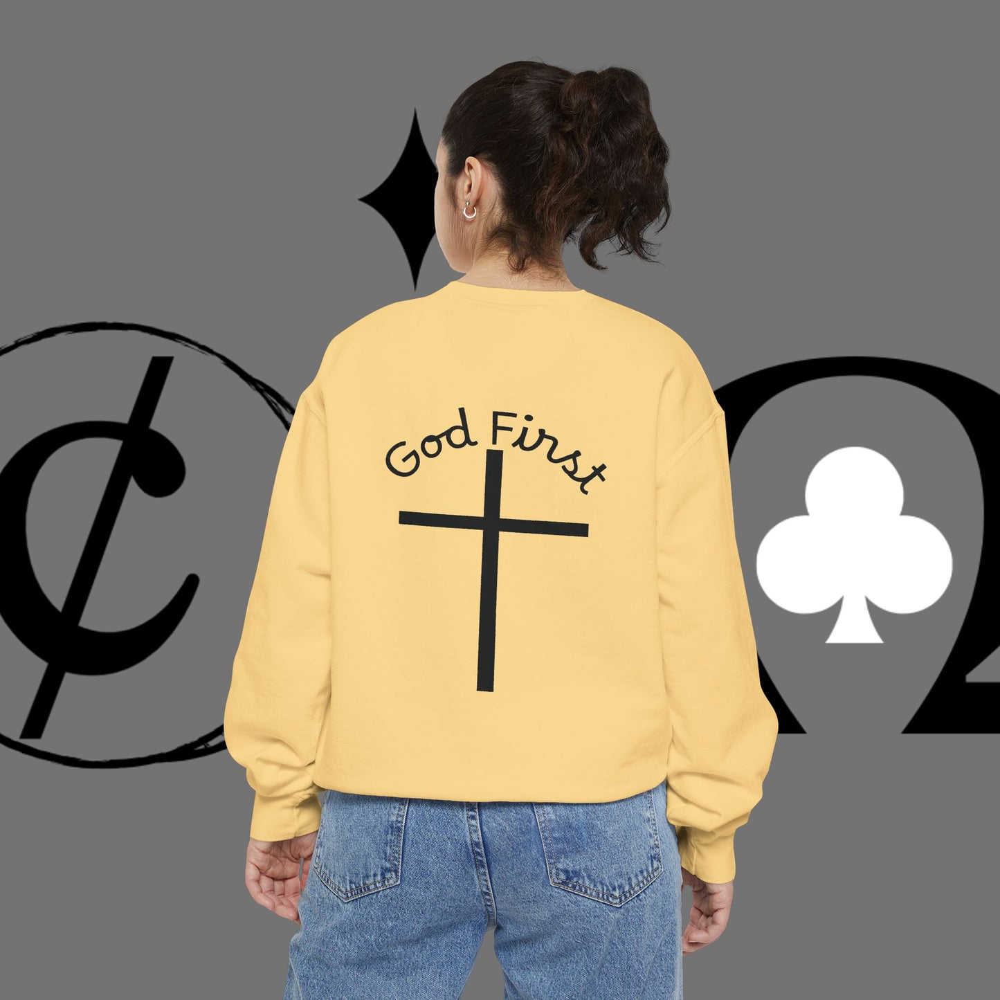 Unisex Garment-Dyed Sweatshirt