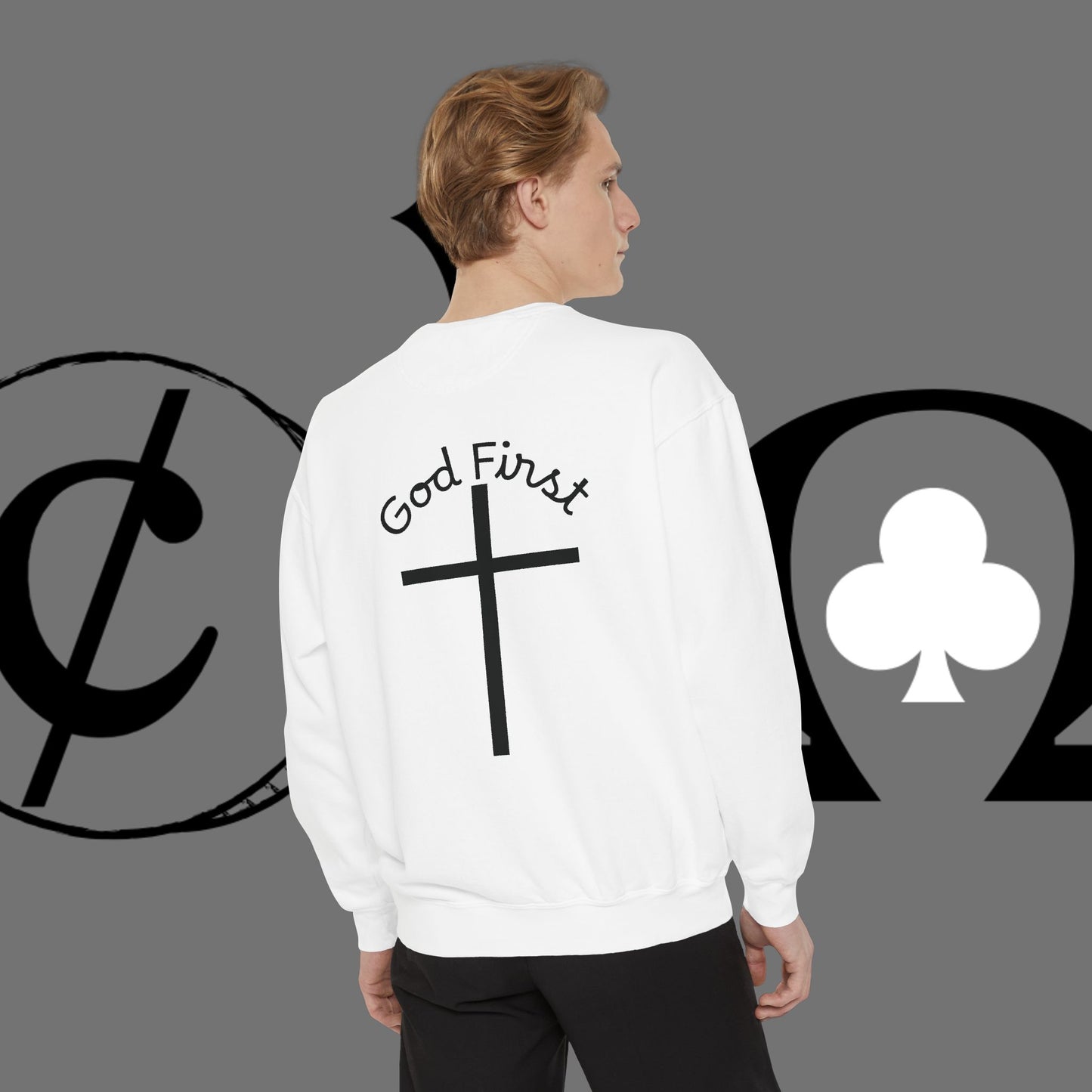 Unisex Garment-Dyed Sweatshirt