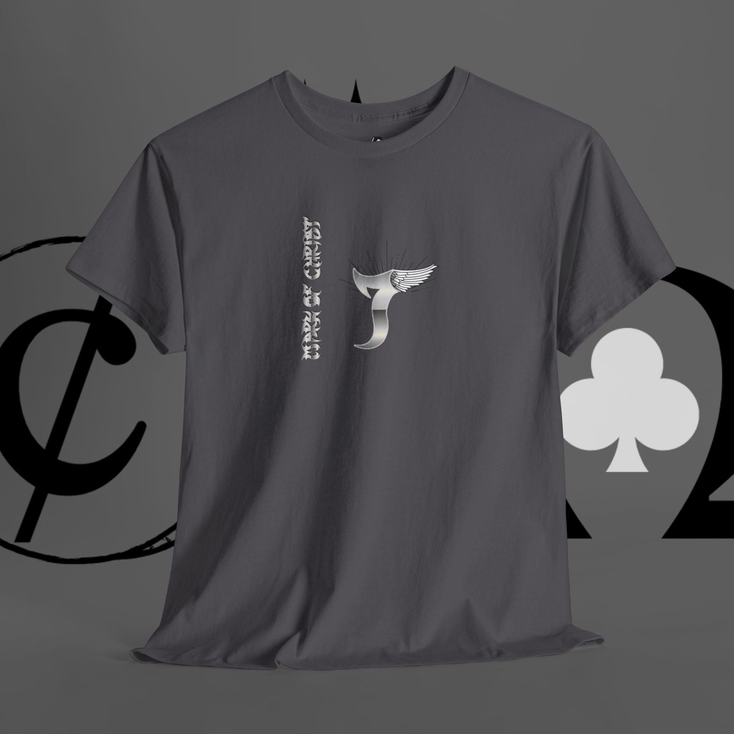 Minimal Whale Tail Tee — Japanese Kanji Nautical Graphic T-Shirt