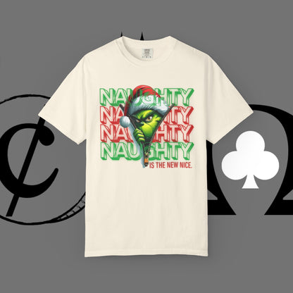 Grinch “Naughty Is the New Nice” Christmas T-Shirt