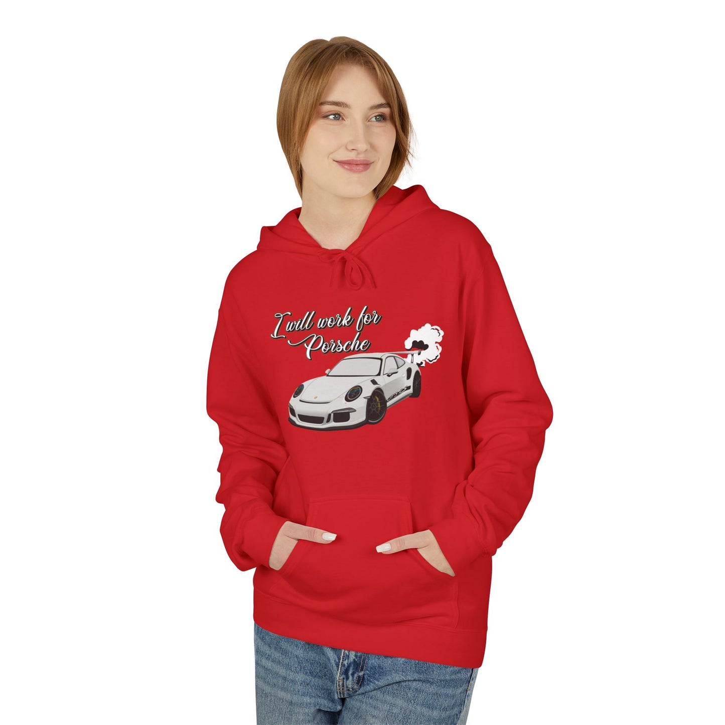 Racing Car Hoodie — "I will win to be Pride the" Graphic Streetwear