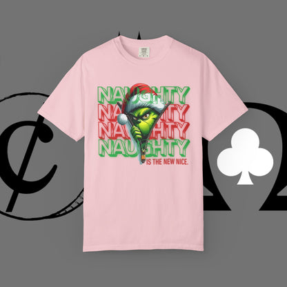 Grinch “Naughty Is the New Nice” Christmas T-Shirt