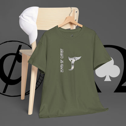 Minimal Whale Tail Tee — Japanese Kanji Nautical Graphic T-Shirt