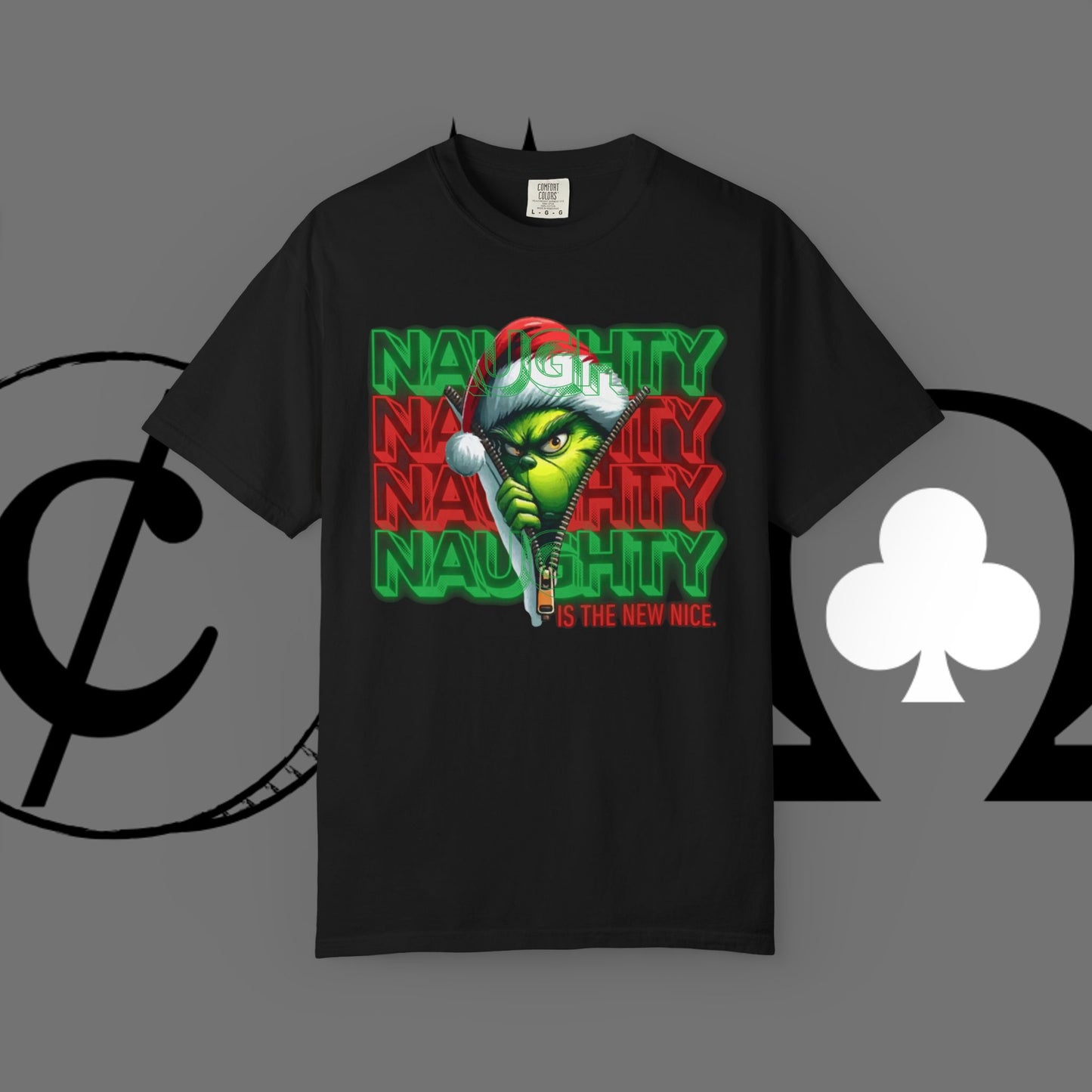 Grinch “Naughty Is the New Nice” Christmas T-Shirt