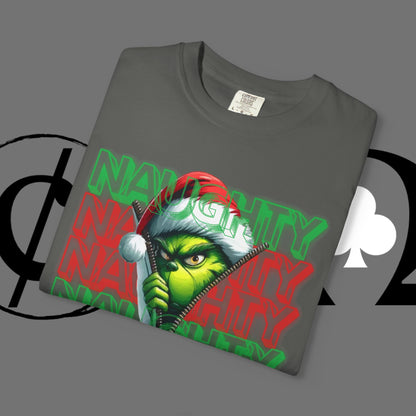 Grinch “Naughty Is the New Nice” Christmas T-Shirt