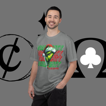 Grinch “Naughty Is the New Nice” Christmas T-Shirt