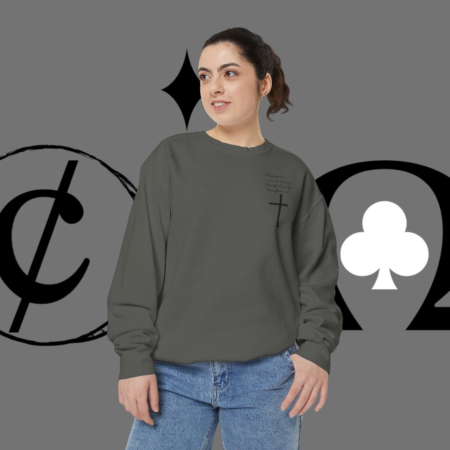 Unisex Garment-Dyed Sweatshirt