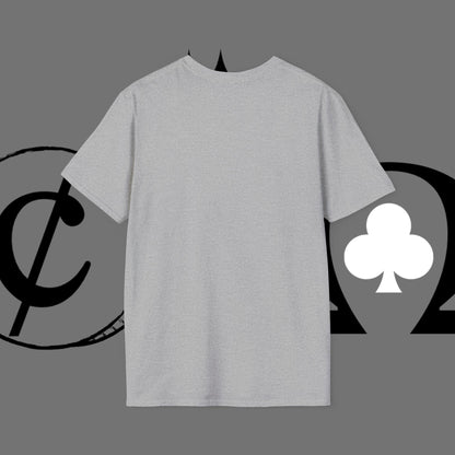 Christian Cross T-Shirt — Grunge Crown of Thorns Design