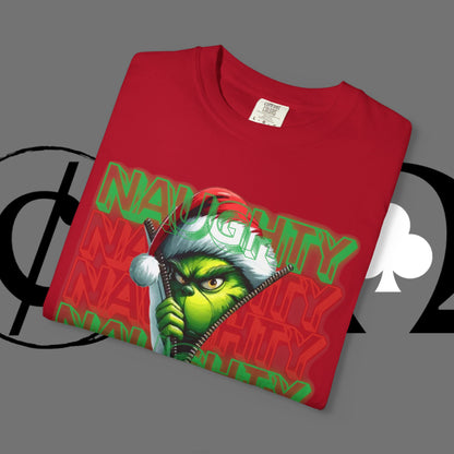 Grinch “Naughty Is the New Nice” Christmas T-Shirt