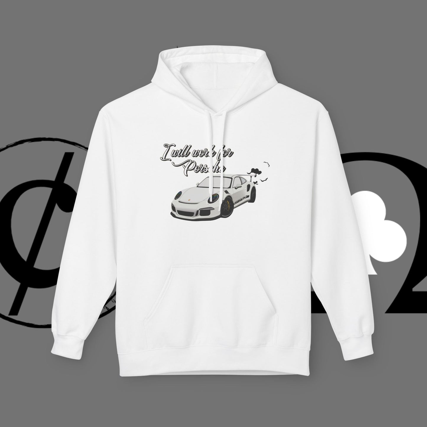 Racing Car Hoodie — "I will win to be Pride the" Graphic Streetwear