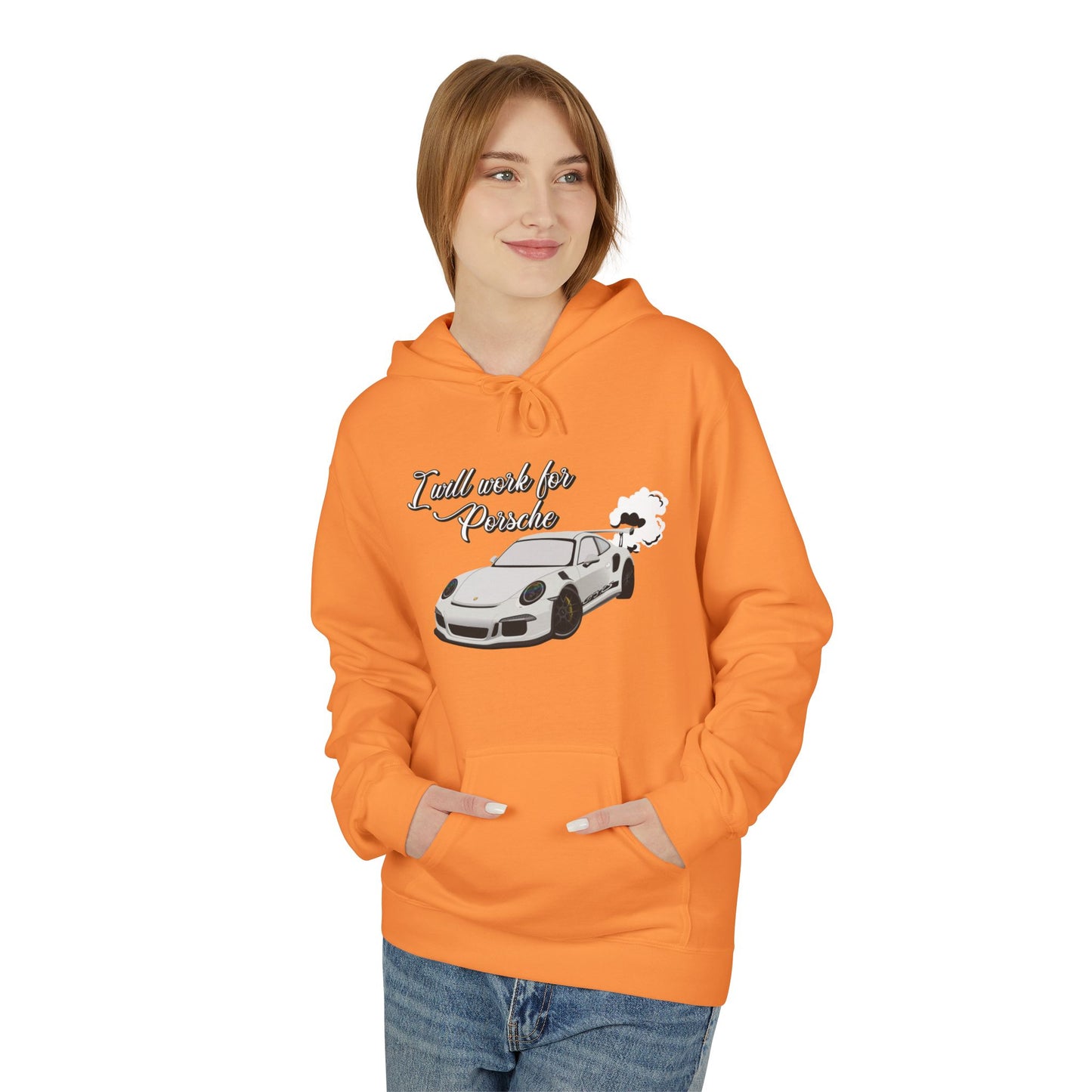 Racing Car Hoodie — "I will win to be Pride the" Graphic Streetwear