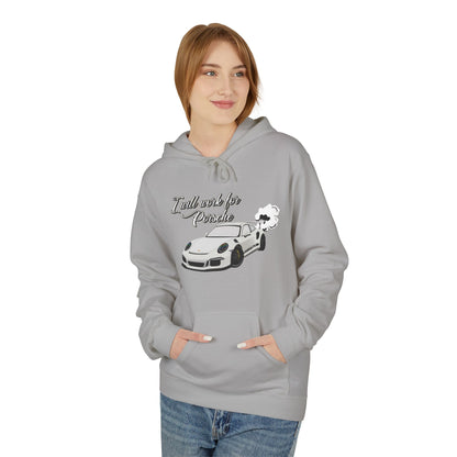 Racing Car Hoodie — "I will win to be Pride the" Graphic Streetwear