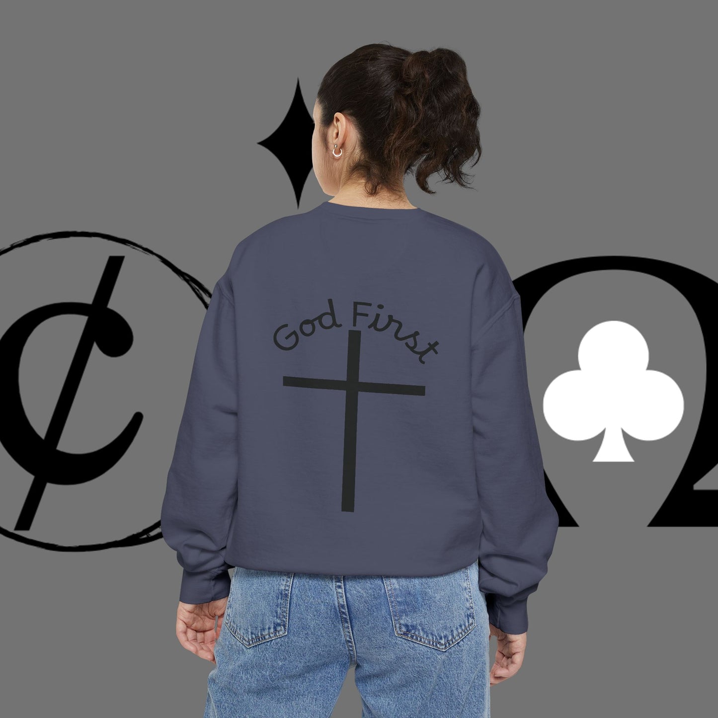 Unisex Garment-Dyed Sweatshirt