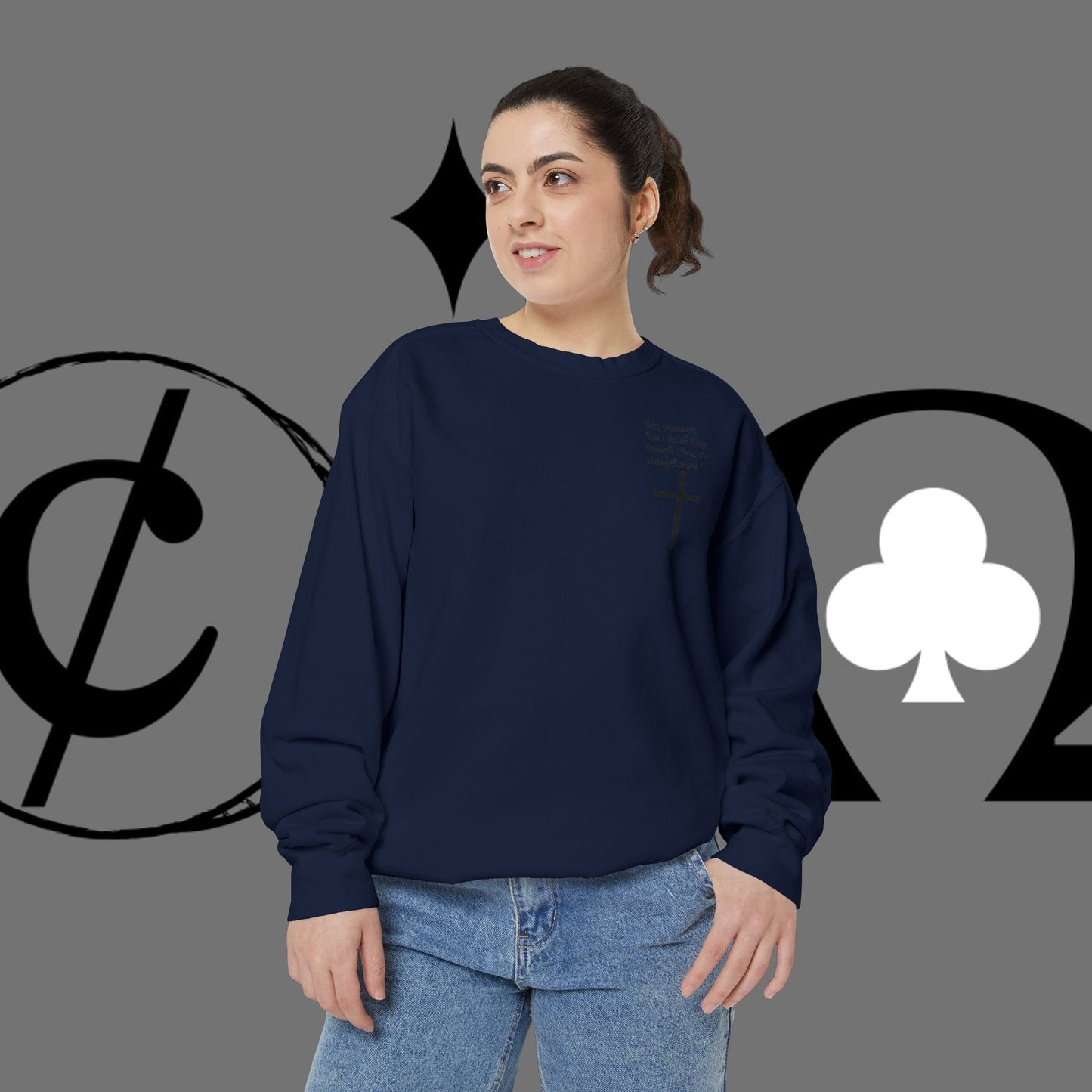 Unisex Garment-Dyed Sweatshirt