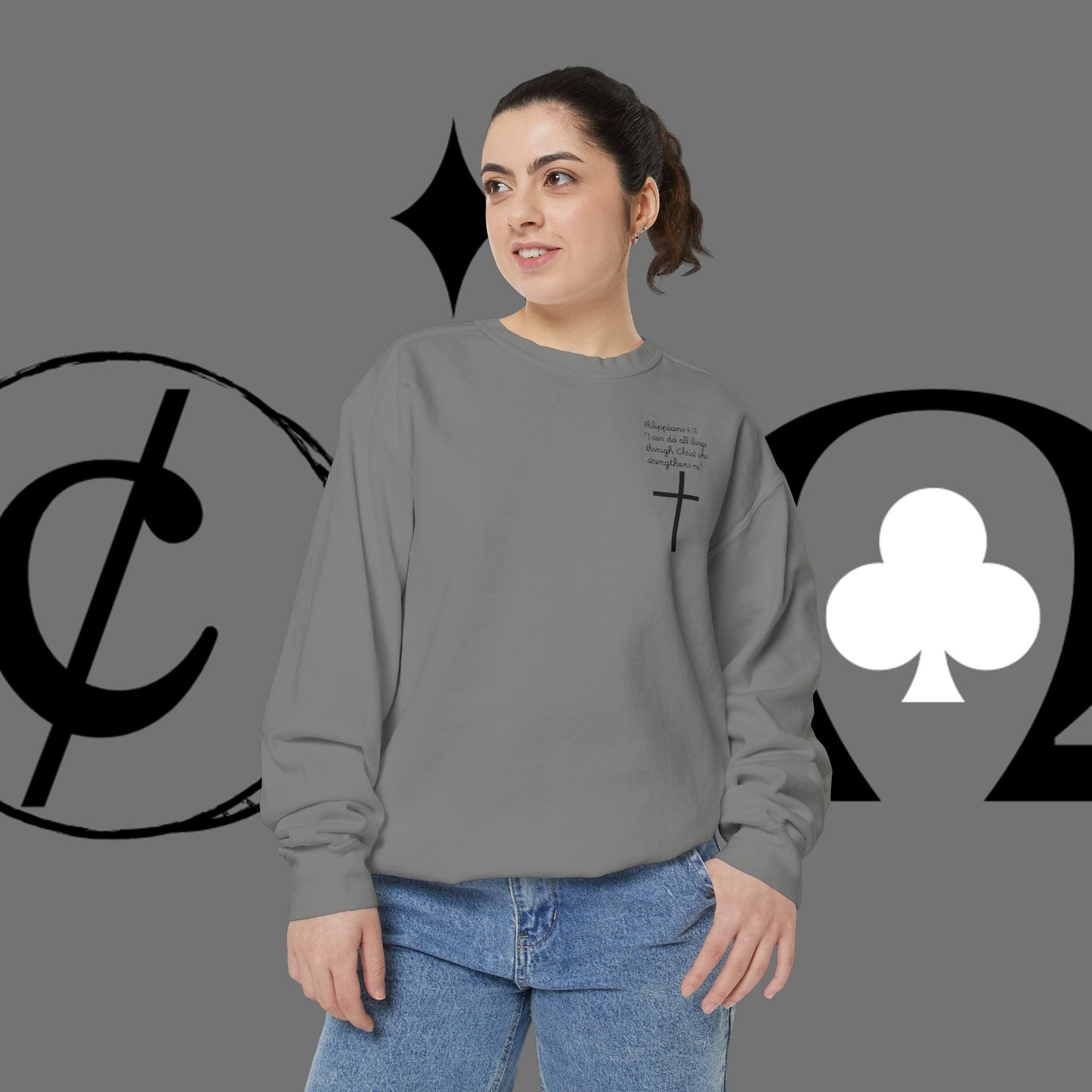 Unisex Garment-Dyed Sweatshirt