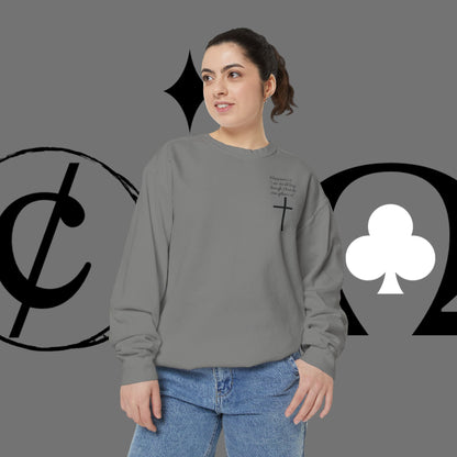 Unisex Garment-Dyed Sweatshirt