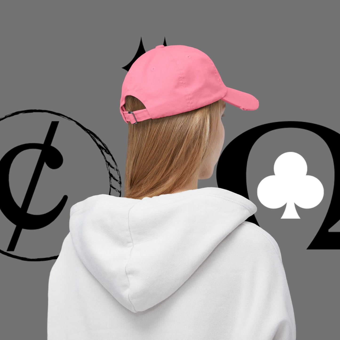 God First Distressed Dad Hat