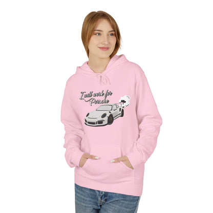 Racing Car Hoodie — "I will win to be Pride the" Graphic Streetwear