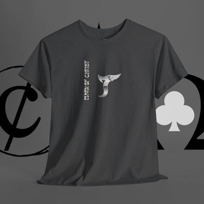 Minimal Whale Tail Tee — Japanese Kanji Nautical Graphic T-Shirt