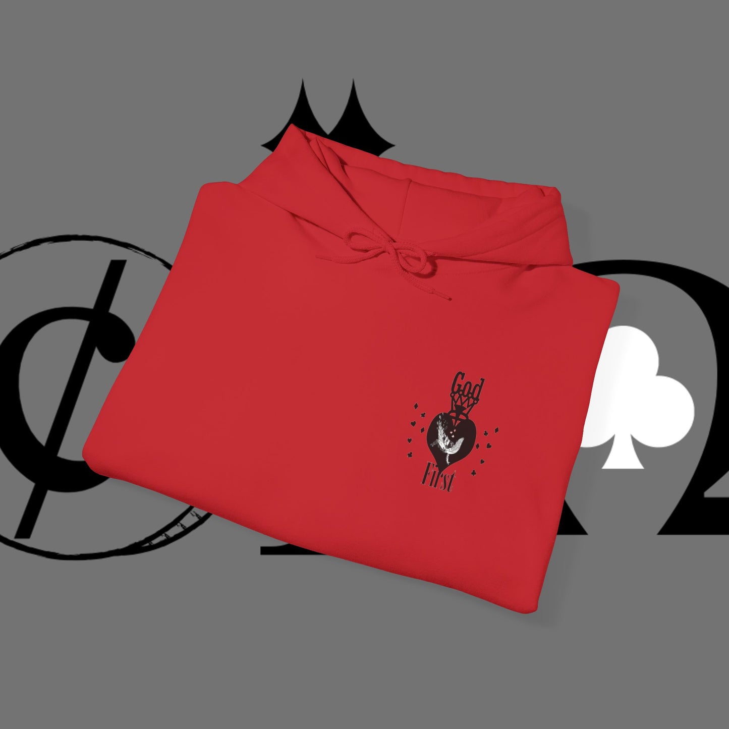 God First Hoodie — Minimal Faith Graphic Pullover