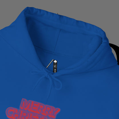 Christmas Hoodie — 'Merry Christmas' Front & 'Naughty is the New Nice' Back Holiday Hoodie