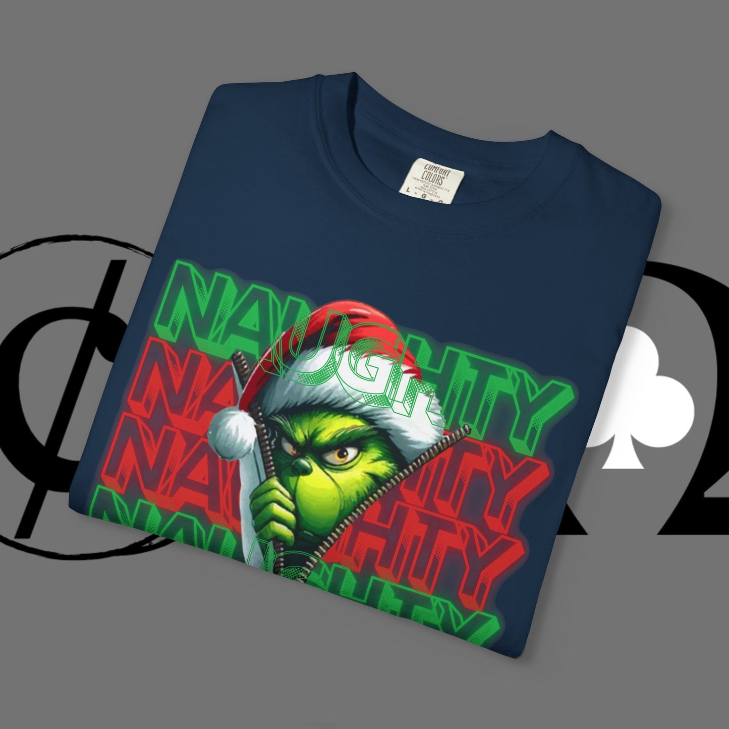 Grinch “Naughty Is the New Nice” Christmas T-Shirt