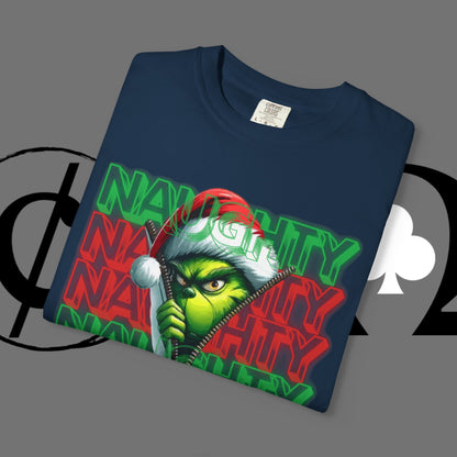 Grinch “Naughty Is the New Nice” Christmas T-Shirt