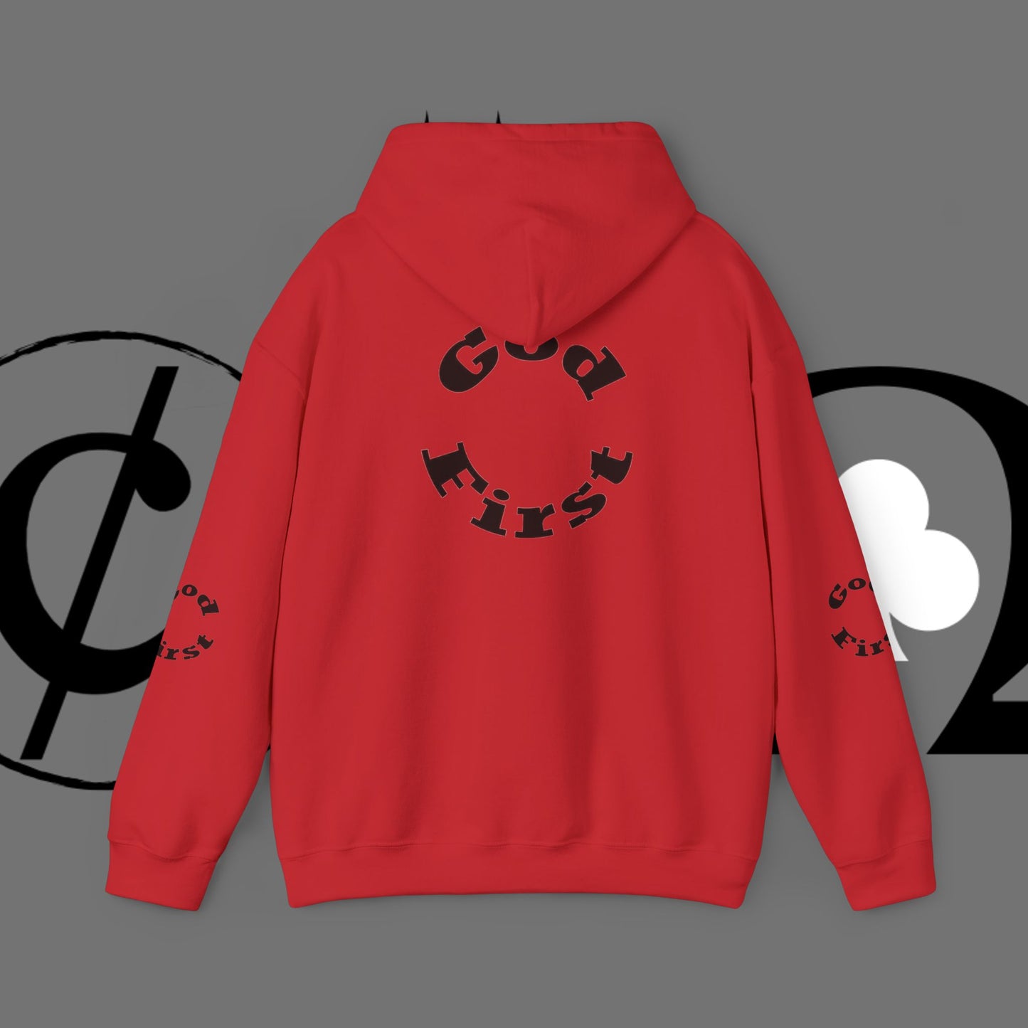 God First Hoodie — Minimal Faith Graphic Pullover