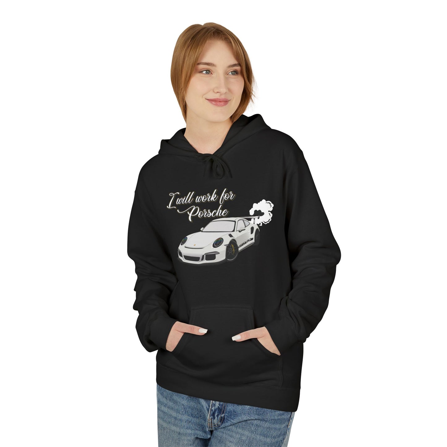 Racing Car Hoodie — "I will win to be Pride the" Graphic Streetwear