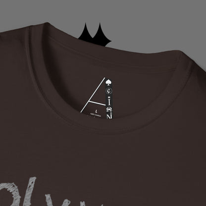 Christian Cross T-Shirt — Grunge Crown of Thorns Design