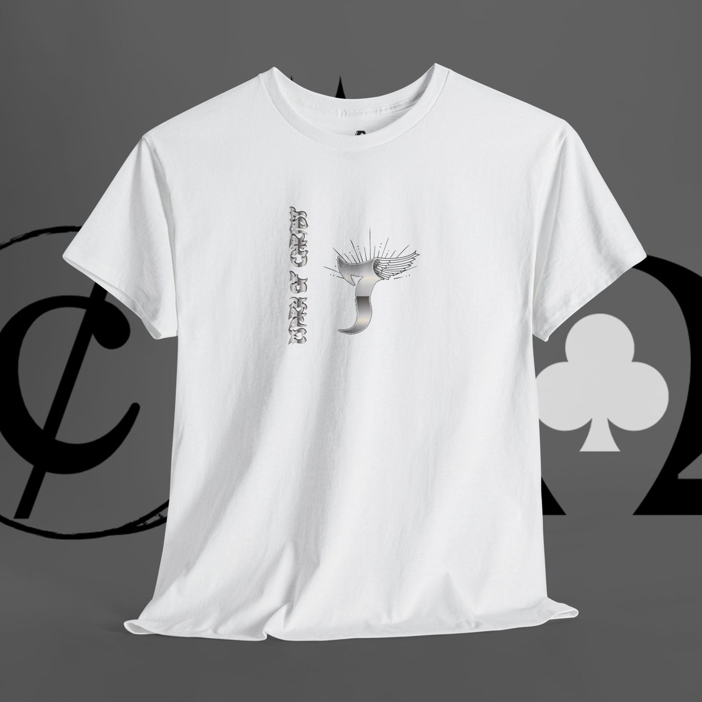 Minimal Whale Tail Tee — Japanese Kanji Nautical Graphic T-Shirt