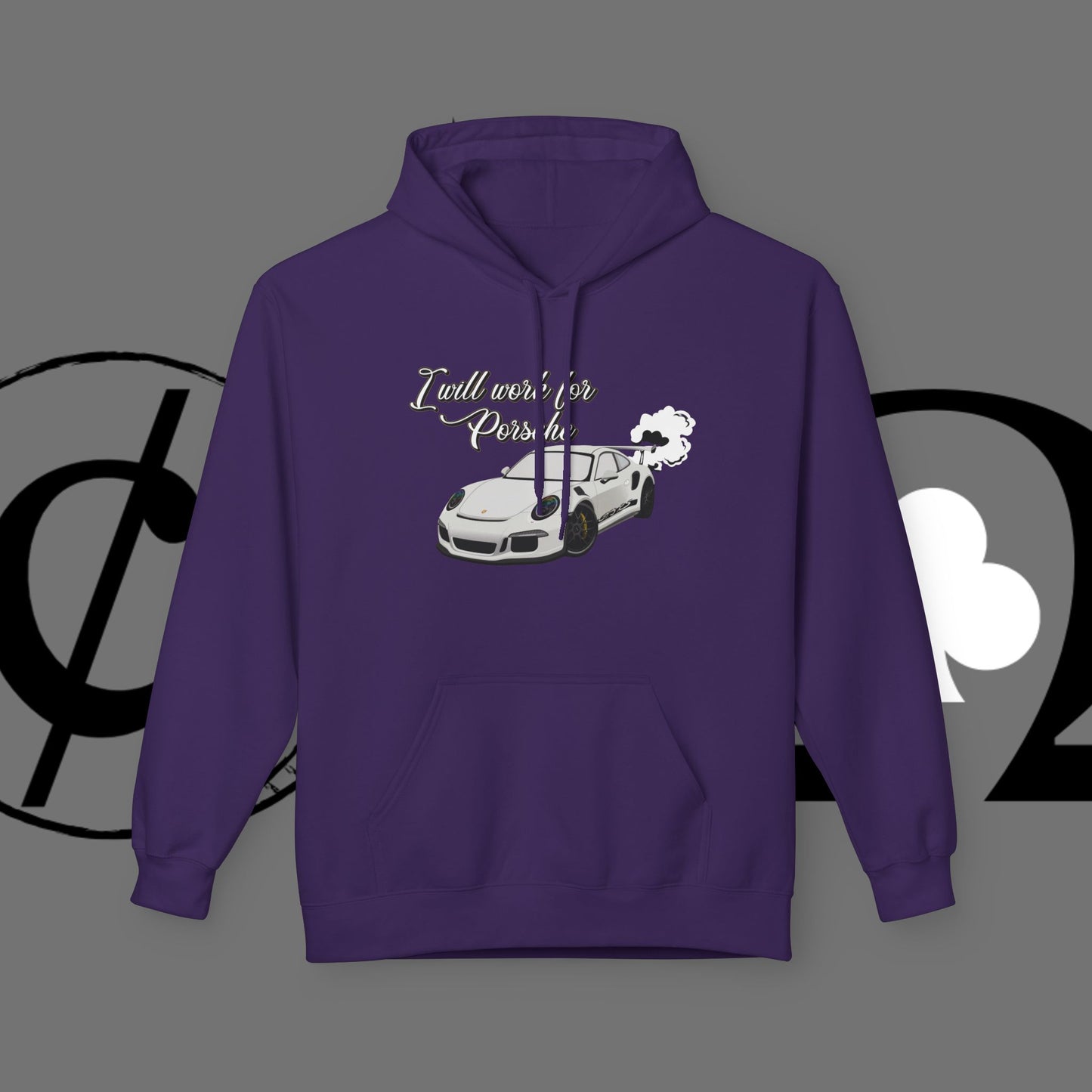 Racing Car Hoodie — "I will win to be Pride the" Graphic Streetwear