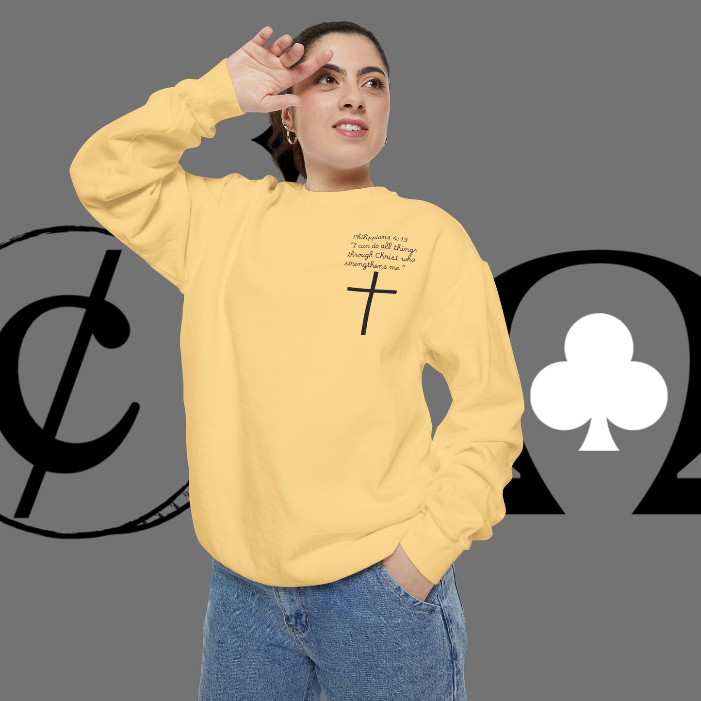 Unisex Garment-Dyed Sweatshirt