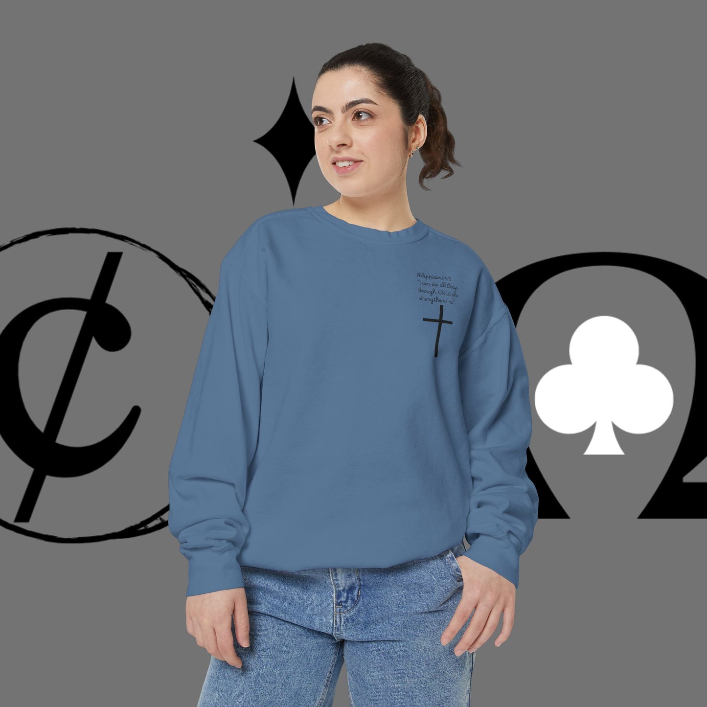 Unisex Garment-Dyed Sweatshirt