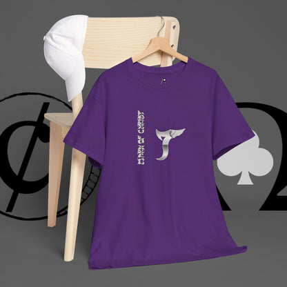 Minimal Whale Tail Tee — Japanese Kanji Nautical Graphic T-Shirt