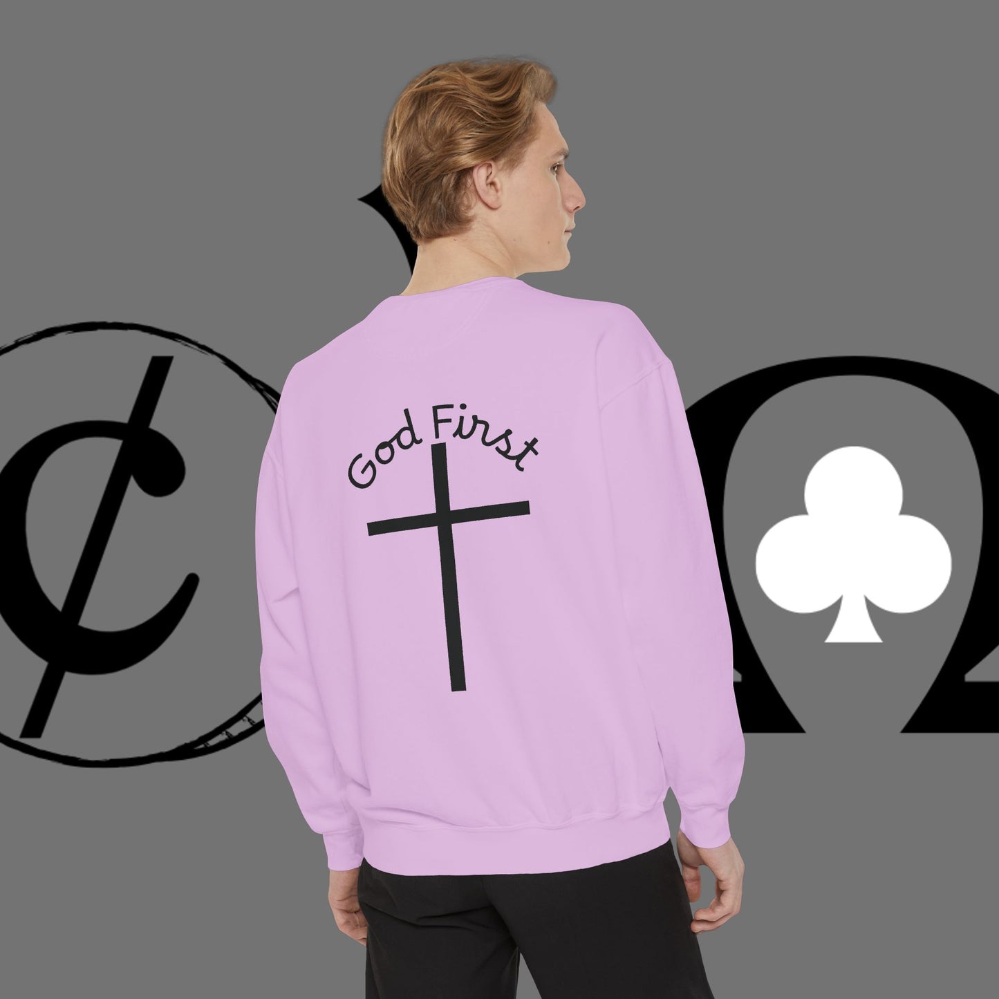 Unisex Garment-Dyed Sweatshirt