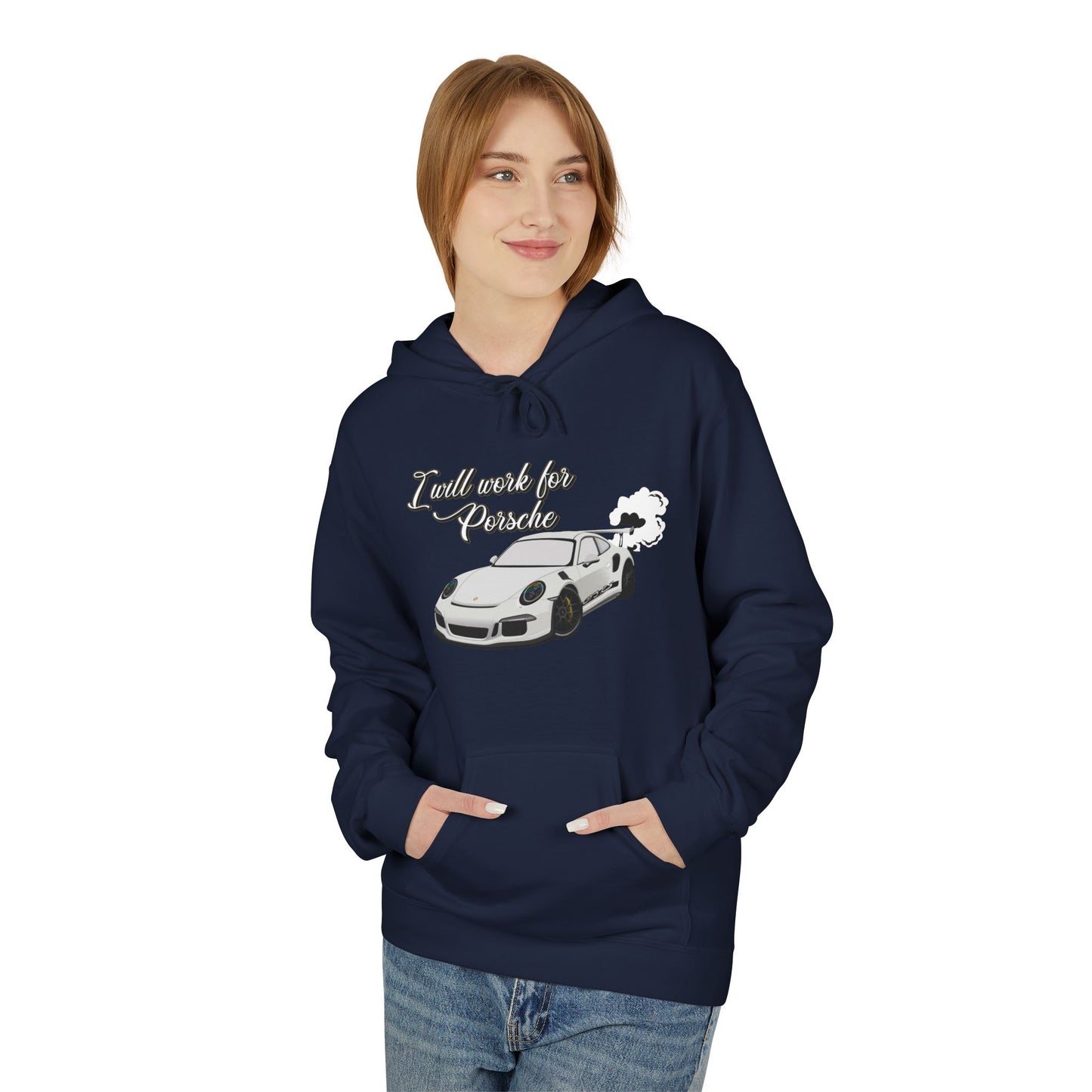 Racing Car Hoodie — "I will win to be Pride the" Graphic Streetwear