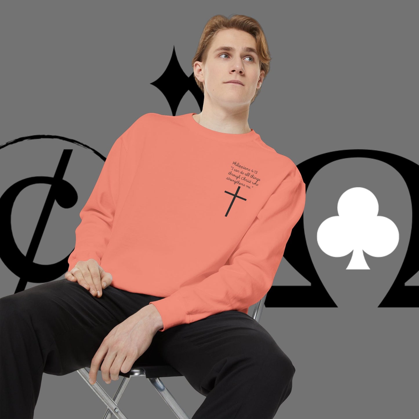 Unisex Garment-Dyed Sweatshirt