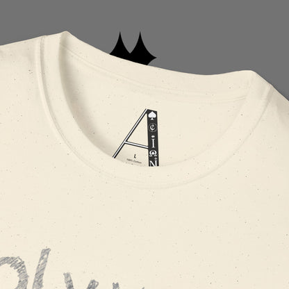 Christian Cross T-Shirt — Grunge Crown of Thorns Design