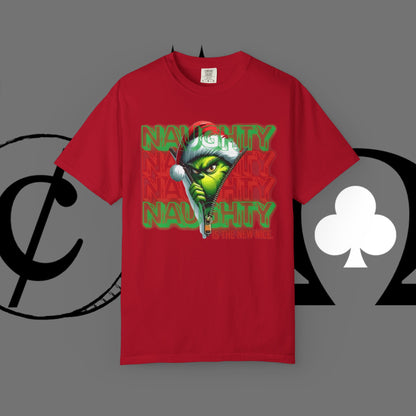 Grinch “Naughty Is the New Nice” Christmas T-Shirt