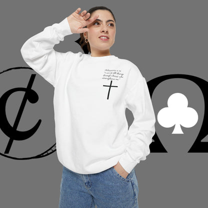 Unisex Garment-Dyed Sweatshirt