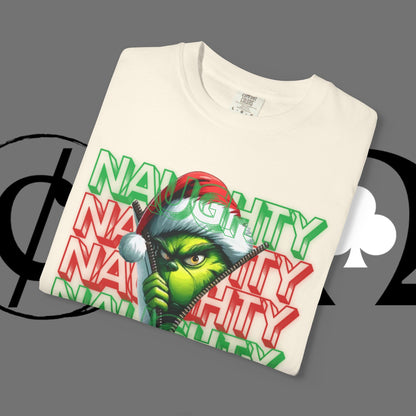 Grinch “Naughty Is the New Nice” Christmas T-Shirt