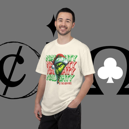 Grinch “Naughty Is the New Nice” Christmas T-Shirt