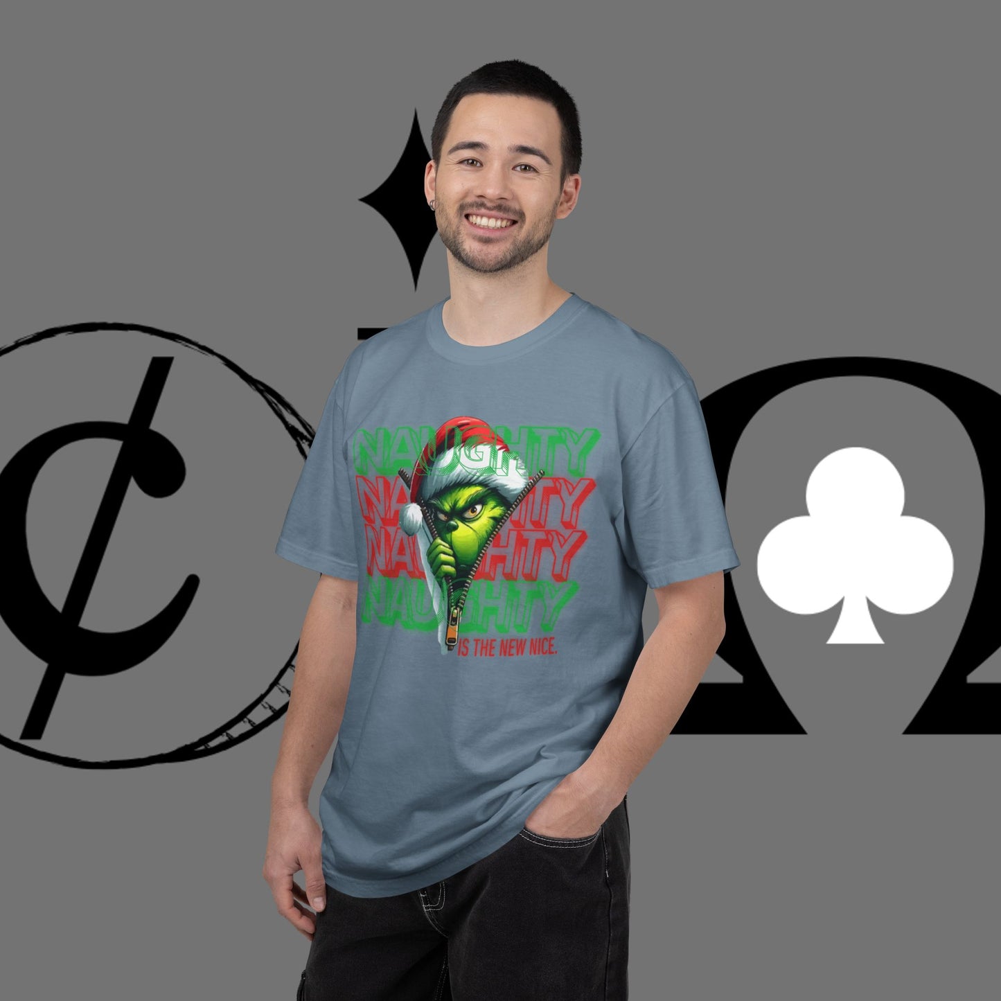 Grinch “Naughty Is the New Nice” Christmas T-Shirt